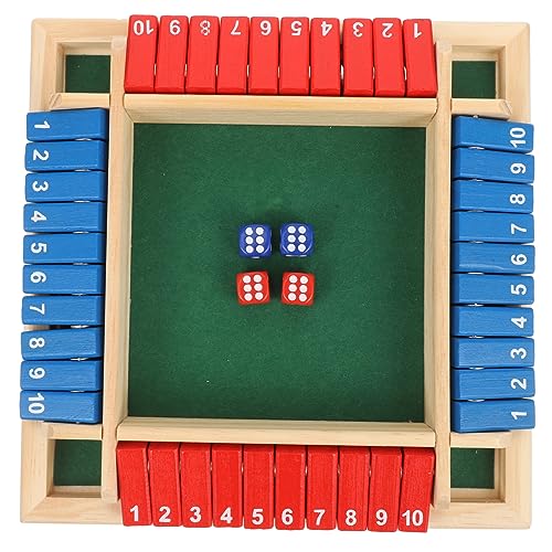 ifundom 1 Satz Holz Brettspiel für Erwachsene Lustiges Interaktives Würfelspiel für Partys und Familienfeiern rutschfeste Spielunterlage für Gesellige Zusammenkünfte und Spieleabende ifundom 1 Satz Holz Brettspiel für Erwachsene Lustiges Interaktives Würfelspiel für Partys und Familienfeiern rutschfeste Spielunterlage für Gesellige Zusammenkünfte und Spieleabende von ifundom