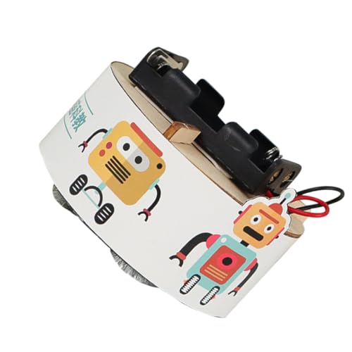 ifundom 1 Satz Kehrroboter Aus Holz Für Wissenschaftliche Experimente Roboterbausatz 3D-holzpuzzle DIY-wissenschafts-Technologie- DIY-montageroboter Pappe von ifundom