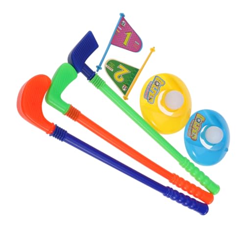 ifundom 1satz Kids Golf Set Für Drinnen Aus Golfschläger Und Bunten Bällen Fördert Motorik Und Hand-Augen-koordination Für Junge Mädchen Ab Jahren Für Spiel Und Training von ifundom