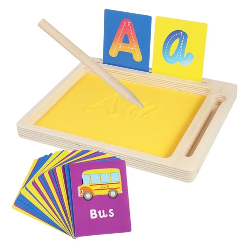 ifundom 1 Satz Kinderschreibunterrichtshilfen Sand Schreibtafel Für Vorschulklassen Müssen Haben Werkzeuge Zum Sandmalen Sandschalen Für Kinderschreibtafel Hölzern ifundom 1 Satz Kinderschreibunterrichtshilfen Sand Schreibtafel Für Vorschulklassen Müssen Haben Werkzeuge Zum Sandmalen Sandschalen Für Kinderschreibtafel Hölzern von ifundom