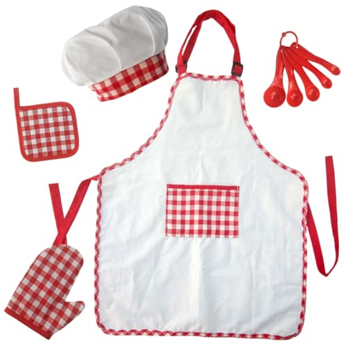 ifundom Kochsets Für Kinder Schürze Und Mütze Set Für Kinder Kochzubehör Für Kleinkinder ifundom Kochsets Für Kinder Schürze Und Mütze Set Für Kinder Kochzubehör Für Kleinkinder von ifundom