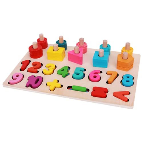 ifundom 1 Satz Kreatives Lernspielzeug für Kleinkinder Säulen Formen und Zählspiel für Vorschulkinder Fördert Motorik Hand Augen Koordination und Logisches Weihnachten ifundom 1 Satz Kreatives Lernspielzeug für Kleinkinder Säulen Formen und Zählspiel für Vorschulkinder Fördert Motorik Hand Augen Koordination und Logisches Weihnachten von ifundom
