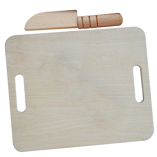 ifundom 1 Satz Messer Schneidebrett Gemüse Sicherer Spielendes Hauskinderspielzeug Simuliertes Schneidespielzeug Küche Lebensmittelschneider Heimspielzeug Holz ifundom 1 Satz Messer Schneidebrett Gemüse Sicherer Spielendes Hauskinderspielzeug Simuliertes Schneidespielzeug Küche Lebensmittelschneider Heimspielzeug Holz von ifundom