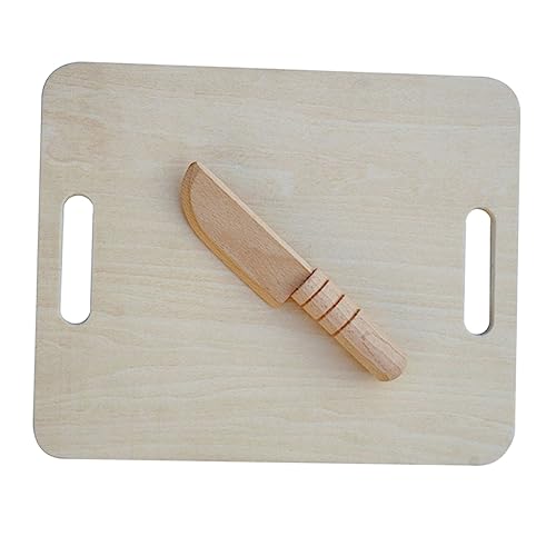 ifundom 1 Satz Messer Schneidebrett Spielendes Hauskinderspielzeug Küchenschneider Kindersicheres Schneidespielzeug Kinderküchenspielzeugschneider Heimspielzeug Holz ifundom 1 Satz Messer Schneidebrett Spielendes Hauskinderspielzeug Küchenschneider Kindersicheres Schneidespielzeug Kinderküchenspielzeugschneider Heimspielzeug Holz von ifundom