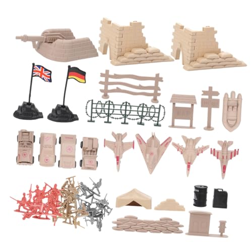 ifundom 1 Satz Militärisches Modell Szenenspielzeug Kinderszene Soldaten-männer-Figuren-zubehör-Set Soldatenmodell Modellspielzeug Für Plastik ifundom 1 Satz Militärisches Modell Szenenspielzeug Kinderszene Soldaten-männer-Figuren-zubehör-Set Soldatenmodell Modellspielzeug Für Plastik von ifundom