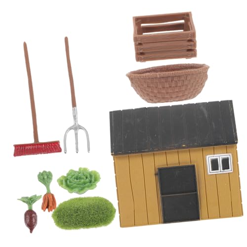ifundom 1 Satz Mini- Farm für Farm Dekoration Zubehör Glyzinien Figuren Kinderspielzeug landwirtschaftliche Landschaftsgestaltung Miniatur-Bauernhaus Plastik ifundom 1 Satz Mini- Farm für Farm Dekoration Zubehör Glyzinien Figuren Kinderspielzeug landwirtschaftliche Landschaftsgestaltung Miniatur-Bauernhaus Plastik von ifundom
