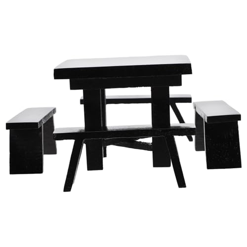 ifundom 1 Set Miniatur Schreibtisch & Stuhl Puppenmöbel Holz Puppenhaus Maßstab 112 Realistisches Design ifundom 1 Set Miniatur Schreibtisch & Stuhl Puppenmöbel Holz Puppenhaus Maßstab 112 Realistisches Design von ifundom