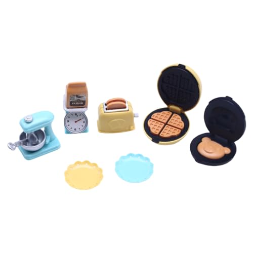 ifundom 1 Satz Mini Küchenmodell Spielzubehör für Küchenutensilien Mini Küchen Backspielzeug Küchengeräte kleines Backset Stellen Sie Sich vor, Küchenzubehör zu haben Plastik ifundom 1 Satz Mini Küchenmodell Spielzubehör für Küchenutensilien Mini Küchen Backspielzeug Küchengeräte kleines Backset Stellen Sie Sich vor, Küchenzubehör zu haben Plastik von ifundom