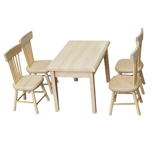 ifundom 1 Satz Mini-Möbeldekoration für kinderspielzeug puppenstubenmöbel Children Toys Miniaturstühle Miniaturmöbel aus Holz Miniaturtisch winzige Hausmöbel Mini-Stühle ifundom 1 Satz Mini-Möbeldekoration für kinderspielzeug puppenstubenmöbel Children Toys Miniaturstühle Miniaturmöbel aus Holz Miniaturtisch winzige Hausmöbel Mini-Stühle von ifundom