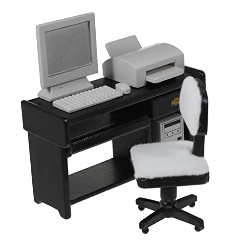 ifundom 1 Satz Mini-Möbelmodell Mini-Puppenhaus-Computer Puppenhauszubehör geschirrset puppenhausmöbel Set Puppenhaus-Büroschreibtisch Mini-Schreibtisch-Modell Holz Black ifundom 1 Satz Mini-Möbelmodell Mini-Puppenhaus-Computer Puppenhauszubehör geschirrset puppenhausmöbel Set Puppenhaus-Büroschreibtisch Mini-Schreibtisch-Modell Holz Black von ifundom