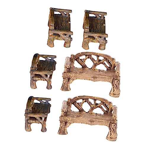 ifundom 1 Satz Mini-Stuhl Puppenhausmöbel entzückende Möbelverzierung Miniaturmöbel Figuren Wohnkultur Mini- stühle Stuhlmodell Heimdekoration Gartendekor Harz Brown ifundom 1 Satz Mini-Stuhl Puppenhausmöbel entzückende Möbelverzierung Miniaturmöbel Figuren Wohnkultur Mini- stühle Stuhlmodell Heimdekoration Gartendekor Harz Brown von ifundom