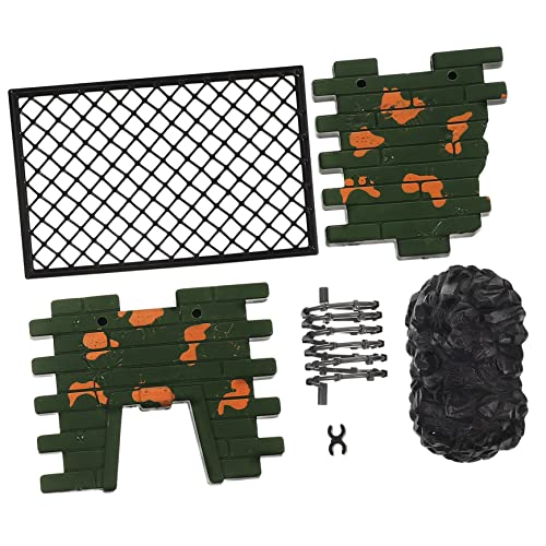 ifundom Realistisches Modell-spielzeugset Kriegsfechtszenen-Spielzeug Für Jungen Jungen Und Mädchen Armee-Spielzeug von ifundom