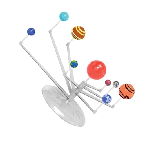 ifundom 1 Satz Modell des Sonnensystems Sonnensystemmodell für Sternprojektor solar System for Planets for Modellbausatz des Sonnensystems Planetenmodell Plastik von ifundom