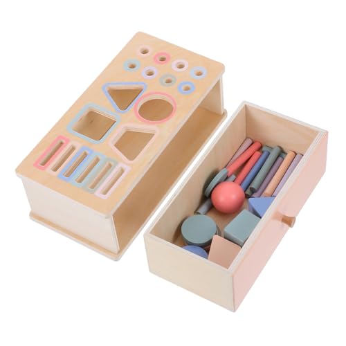 ifundom 1 Satz Montessori und Formensortierspielzeug aus Holz für Kleinkinder Jahre Fördert Frühe Entwicklung Feinmotorik und Lernfähigkeiten für Frühkindliche Bildung ifundom 1 Satz Montessori und Formensortierspielzeug aus Holz für Kleinkinder Jahre Fördert Frühe Entwicklung Feinmotorik und Lernfähigkeiten für Frühkindliche Bildung von ifundom