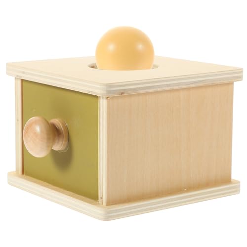 ifundom 1 Satz Münzbox -lehrwerkzeug Schubladenregal Spielsachen Spielzeuge Kinderspielzeug Schubladentrenner Schubladenschrank Hölzern von ifundom