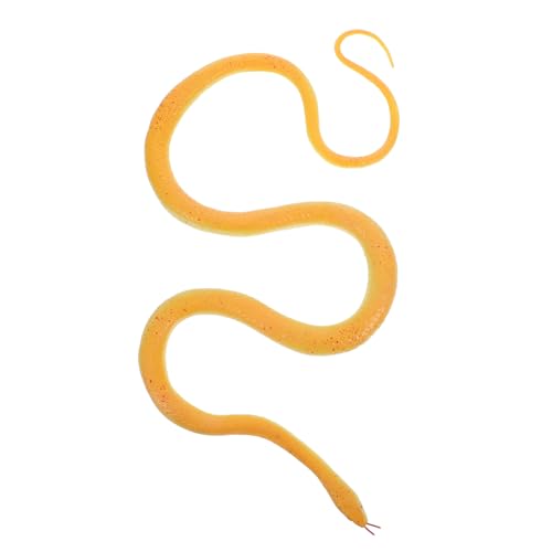 ifundom 1 Satz Nachgemachtes Schlangenspielzeug Opfer Scherzspielzeug scherzgeschenk Streich realistisch Desktop-Schlangendekoration Simulation Tiermodell Plastik Yellow ifundom 1 Satz Nachgemachtes Schlangenspielzeug Opfer Scherzspielzeug scherzgeschenk Streich realistisch Desktop-Schlangendekoration Simulation Tiermodell Plastik Yellow von ifundom