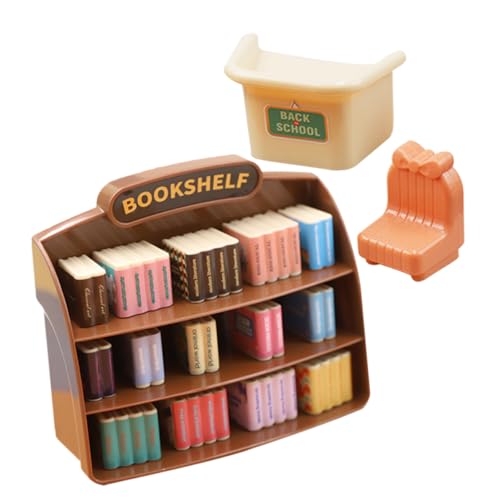 ifundom 1 Satz Puppenhaus Bücherregal für kinderspielzeug puppenhauszubehör puppenstubenmöbel The Craft dekorative Mini-Hausdekoration Miniatur-Dinge Miniaturmöbel Plastik ifundom 1 Satz Puppenhaus Bücherregal für kinderspielzeug puppenhauszubehör puppenstubenmöbel The Craft dekorative Mini-Hausdekoration Miniatur-Dinge Miniaturmöbel Plastik von ifundom