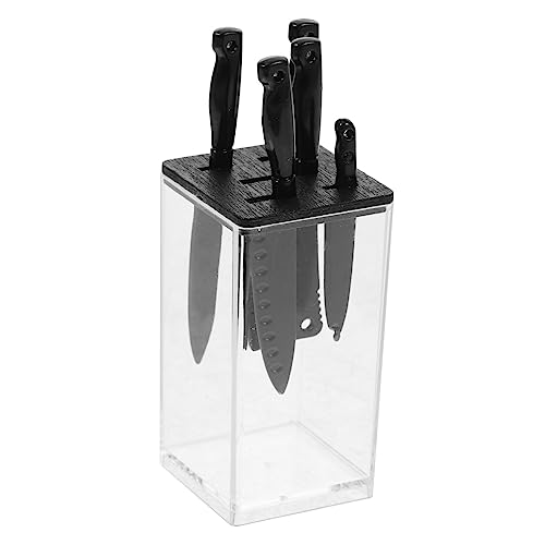 ifundom 1 Set Miniatur Küchenutensilien Mit Transparentem Messerblock Mini Küchenaccessoires Für Puppenhäuser Und Modelle Ideal Für Kreative Szenen Und Spielzeugküchen ifundom 1 Set Miniatur Küchenutensilien Mit Transparentem Messerblock Mini Küchenaccessoires Für Puppenhäuser Und Modelle Ideal Für Kreative Szenen Und Spielzeugküchen von ifundom