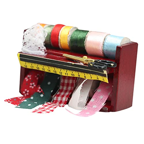ifundom 1satz Miniatur Dekoration Wear-Resistant Mini Ribbon Box Für Puppenhaus Kreative Mini Werkzeuge Für Miniatur Szenen Und Fotorequisiten Bunte Und Realistische von ifundom