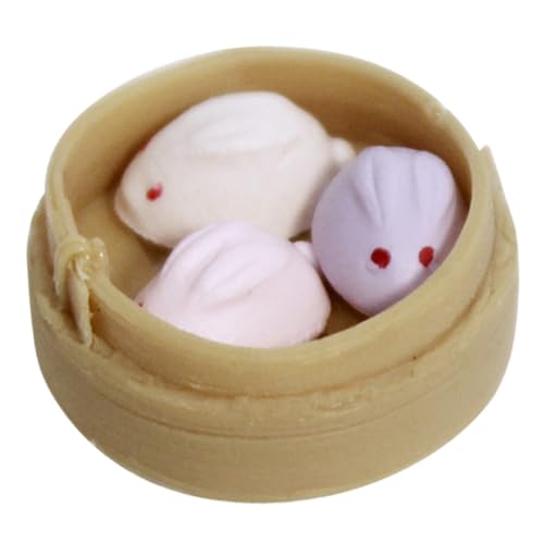ifundom 1 Satz Puppenhaus-Snacks Kuchendekorationen Lebensmittel gefälscht bastelzeug Miniatures kreatives lebensechtes Lebensmittelmodell Simulation Dessert-Ornament Harz von ifundom