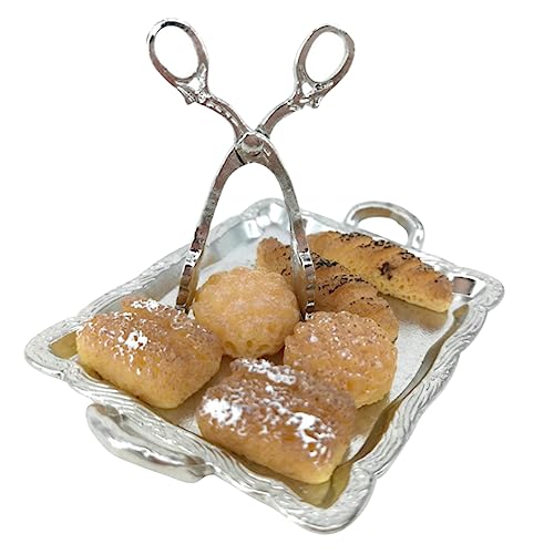 ifundom Miniatur-lebensmittelmodell-Ornament-Set 8 Stück Mini-Brot Für Puppenhaus Spielzeug Mini-küchenzubehör von ifundom