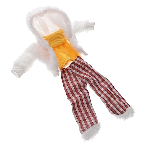 ifundom 1 Satz Puppenkleidung Plüsch Miniatur Zubehör Für Babypuppen Kleider Karikatur Kommode Mädchen Ding Dekoratives Puppenkleid Wiederverwendbarer Puppenrock Stoff ifundom 1 Satz Puppenkleidung Plüsch Miniatur Zubehör Für Babypuppen Kleider Karikatur Kommode Mädchen Ding Dekoratives Puppenkleid Wiederverwendbarer Puppenrock Stoff von ifundom