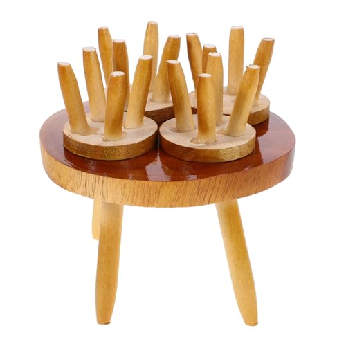 ifundom 1satz Miniatur Esszimmer Tisch Und Stühle Aus Holz Puppenhaus Möbel Set Für Fantasievolles Spielen Für Kinderzimmer Dekoration Tisch Stühle ifundom 1satz Miniatur Esszimmer Tisch Und Stühle Aus Holz Puppenhaus Möbel Set Für Fantasievolles Spielen Für Kinderzimmer Dekoration Tisch Stühle von ifundom