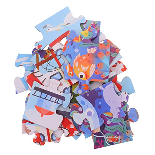 ifundom 1 Satz Puzzle für Kleinkinder Teiliges Papierpuzzle im Unterwasserwelt Design für Jahren Fördert Logisches und Hand Augen Koordination für Frühkindliche Bildung ifundom 1 Satz Puzzle für Kleinkinder Teiliges Papierpuzzle im Unterwasserwelt Design für Jahren Fördert Logisches und Hand Augen Koordination für Frühkindliche Bildung von ifundom
