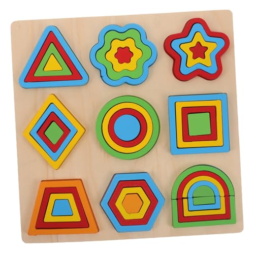ifundom 1 Satz Puzzle- für die frühe Bildung Tischfußballball Kickerbälle ersetzen interaktives Montessori Form-Farbsortierer für Holz ifundom 1 Satz Puzzle- für die frühe Bildung Tischfußballball Kickerbälle ersetzen interaktives Montessori Form-Farbsortierer für Holz von ifundom
