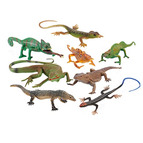 ifundom Realistische Spielzeug-eidechsen Für Jungen Und Mädchen Pädagogisches Spielzeug Aus Kunststoff Dekoration Eidechsen-Ornament-Set ifundom Realistische Spielzeug-eidechsen Für Jungen Und Mädchen Pädagogisches Spielzeug Aus Kunststoff Dekoration Eidechsen-Ornament-Set von ifundom