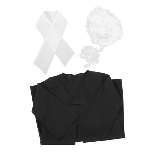 ifundom Richterperücken-Set Für Jungen Und Mädchen Jungen- Und Mädchenkostüme Für Halloween Und Weihnachten ifundom Richterperücken-Set Für Jungen Und Mädchen Jungen- Und Mädchenkostüme Für Halloween Und Weihnachten von ifundom