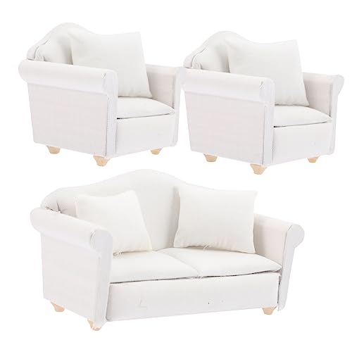 ifundom 1 Satz Satz Mini-Möbel puppenstubenmöbel Dollhouse Furniture Miniaturmöbel aus Holz Miniaturmöbel und Accessoires Miniatur-Couch Mini-Sofa Puppenmöbel Dorf Hu Tongmu Weiß ifundom 1 Satz Satz Mini-Möbel puppenstubenmöbel Dollhouse Furniture Miniaturmöbel aus Holz Miniaturmöbel und Accessoires Miniatur-Couch Mini-Sofa Puppenmöbel Dorf Hu Tongmu Weiß von ifundom