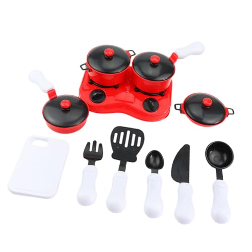 ifundom 1 Satz Simulations-Küchen Set kinderküche Kitchen küchengeräte kinderkochgeschirrset Children Toys küchenutensilien kochset Kid Toys Black ifundom 1 Satz Simulations-Küchen Set kinderküche Kitchen küchengeräte kinderkochgeschirrset Children Toys küchenutensilien kochset Kid Toys Black von ifundom
