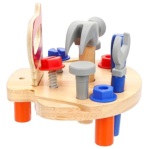 ifundom 1 Satz Simulationsspielzeug Zum Zerlegen Reparieren Spielhaus-Requisite Werkbank Mit Werkzeugen Für Kleinkinder Pädagogisches Kit Für Reparaturwerkzeuge Holz ifundom 1 Satz Simulationsspielzeug Zum Zerlegen Reparieren Spielhaus-Requisite Werkbank Mit Werkzeugen Für Kleinkinder Pädagogisches Kit Für Reparaturwerkzeuge Holz von ifundom