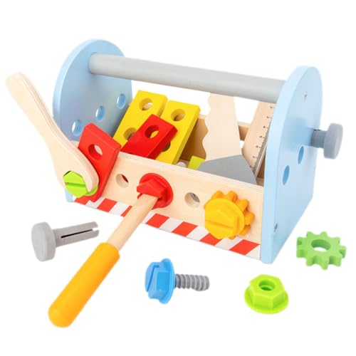 ifundom 1 Satz Simulierter Demontagewerkzeugkorb Mini Reparaturspielzeug Lernspielzeug Rollenspiel Requisiten Simulations Wartungswerkzeug Frühlernspielzeug Rollenspielspielzeug von ifundom