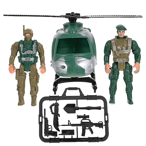 ifundom 1 Satz Soldaten Modell für kinderspielzeug puppenwagen Helikopter spielzeugsoldaten Soldat-Helikopter- Mini-Soldat Militärspielzeug Plastik ifundom 1 Satz Soldaten Modell für kinderspielzeug puppenwagen Helikopter spielzeugsoldaten Soldat-Helikopter- Mini-Soldat Militärspielzeug Plastik von ifundom