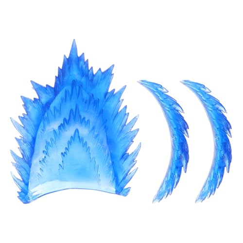 ifundom 1 Satz Spezialeffekte Für Figurenmodelle Aktion -Display-Effekte Modelleffekte Actionfiguren Mit Spezialeffekten Steht Figur Flammeneffekt Wirkung Plastik Blue ifundom 1 Satz Spezialeffekte Für Figurenmodelle Aktion -Display-Effekte Modelleffekte Actionfiguren Mit Spezialeffekten Steht Figur Flammeneffekt Wirkung Plastik Blue von ifundom