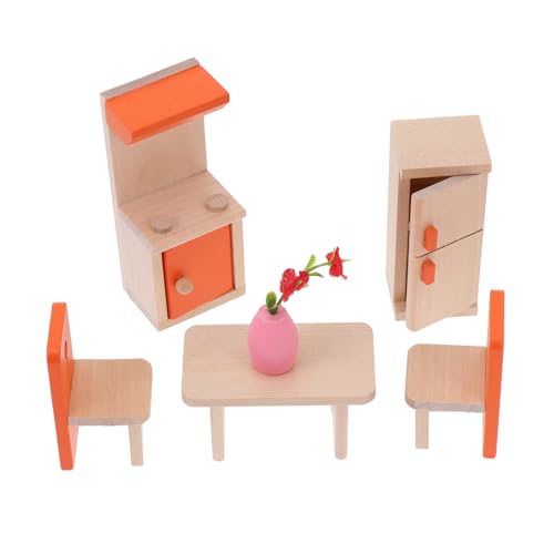 ifundom 1 Satz Spielhaus Kinderspielzeug Küchenspielzeug Miniküche Interessante Interaktive Spielzeuge Simulation Kleiner Möbel Kochspielzeug Mini-möbel Aus Holz Orange Hölzern ifundom 1 Satz Spielhaus Kinderspielzeug Küchenspielzeug Miniküche Interessante Interaktive Spielzeuge Simulation Kleiner Möbel Kochspielzeug Mini-möbel Aus Holz Orange Hölzern von ifundom