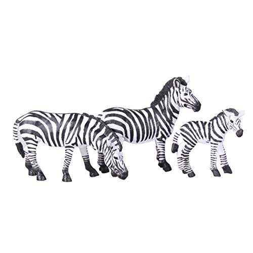 ifundom 1 Satz Spielzeugtierfiguren kinderspielzeug für adventsgeschenke wildtiere kindergeschenk Zebra dartscheibe Tierspielzeug von ifundom