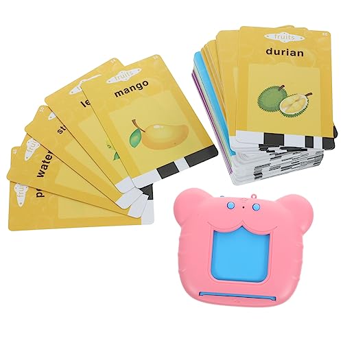 ifundom 1 Satz Sprachlerngerät lernspiel vokabeln Lernen Kinderbildungsspielzeug Lernmaschine interessantes Kinderspielzeug Sprechspielzeug aus Pappe Plastik Rosa ifundom 1 Satz Sprachlerngerät lernspiel vokabeln Lernen Kinderbildungsspielzeug Lernmaschine interessantes Kinderspielzeug Sprechspielzeug aus Pappe Plastik Rosa von ifundom