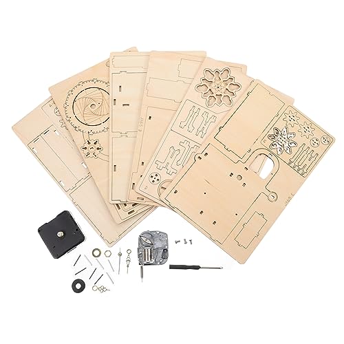 ifundom 1 Satz Stifthalter Aus Holz Uhr-bausatz Selber Machen Puzzle DIY-Desktop-Ornament Holzstifthalter DIY-bleistiftbehälter DIY Schreibwarenbehälter DIY Musik Stifthalter Brown Hölzern ifundom 1 Satz Stifthalter Aus Holz Uhr-bausatz Selber Machen Puzzle DIY-Desktop-Ornament Holzstifthalter DIY-bleistiftbehälter DIY Schreibwarenbehälter DIY Musik Stifthalter Brown Hölzern von ifundom