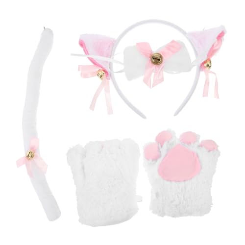 ifundom Rollenspiel Als Katze Set Beinhaltet Ohren Stirnband Fliege Handschuhe Für Halloween-Partys ifundom Rollenspiel Als Katze Set Beinhaltet Ohren Stirnband Fliege Handschuhe Für Halloween-Partys von ifundom