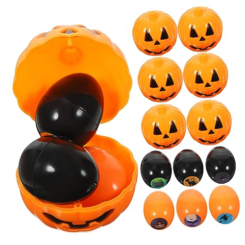 ifundom 1 Satz Süßigkeitenhalter halloween theme halloween party halloweendeko pumpkin decor Halloween-Trick Halloween-Kürbistaschen Kinderstampfer Halloween- Plastik von ifundom