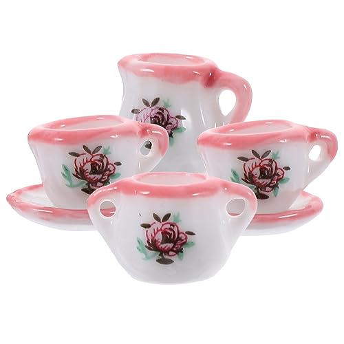 ifundom 1 Satz Tee Tasse Set kleine Untertasse küche spielset Mini-Tassen Mini-Küchenzubehör Puppenhaus Küchenzubehör Miniatur-Dinge Rollenspielset Keramik ifundom 1 Satz Tee Tasse Set kleine Untertasse küche spielset Mini-Tassen Mini-Küchenzubehör Puppenhaus Küchenzubehör Miniatur-Dinge Rollenspielset Keramik von ifundom