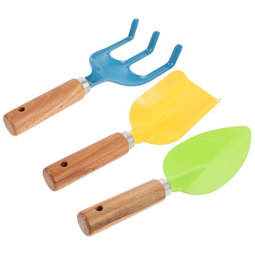 ifundom 1 Satz Teiliges Sandspielzeug Set für Gartenwerkzeuge mit Rechen und Schaufel für Kreatives Am Strand Sandkasten Sicher und Handlich von ifundom