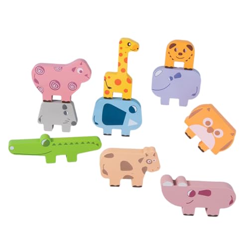 ifundom 1 Satz Tiere-Jackpot holzspielzeug lernspielzeug kauspielzeug Stielspielzeug Konstruktionsspielzeug entzückende Cartoon-Stapelblöcke Balance-Stapelblock hölzern ifundom 1 Satz Tiere-Jackpot holzspielzeug lernspielzeug kauspielzeug Stielspielzeug Konstruktionsspielzeug entzückende Cartoon-Stapelblöcke Balance-Stapelblock hölzern von ifundom