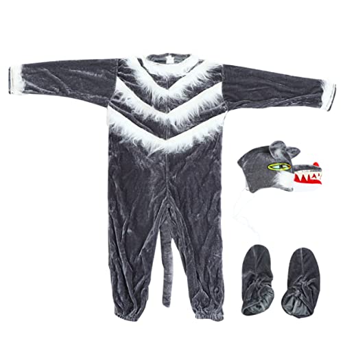 ifundom 1 Satz Tierkostüme Jungs Showkostüm im Tierstil Kinderkostüme Babys Kostüm Wolfsanzug camoing verkleidung -Tier-Cosplay-Kleid Tier-Cosplay-Requisite Goldener Samt Grey ifundom 1 Satz Tierkostüme Jungs Showkostüm im Tierstil Kinderkostüme Babys Kostüm Wolfsanzug camoing verkleidung -Tier-Cosplay-Kleid Tier-Cosplay-Requisite Goldener Samt Grey von ifundom