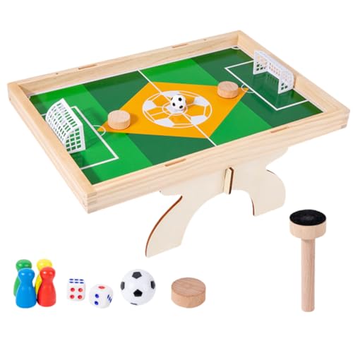 ifundom 1 Satz Tischfußballspielzeug Brettspiel Holzspielzeug für Interaktion Tragbar für Reisen und Partys Lernfördernd und Kompakt ifundom 1 Satz Tischfußballspielzeug Brettspiel Holzspielzeug für Interaktion Tragbar für Reisen und Partys Lernfördernd und Kompakt von ifundom