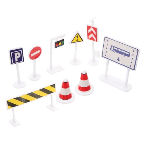 ifundom 1 Satz Verkehrszeichen Frühpädagogisches Mini -Ampel Ampellicht Verkehrszeichenmodelle Straßenschild Ampellampe von ifundom