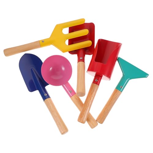 ifundom 1 Satz Von Kleinkindern Schaufelwerkzeuge Set Kids Gardening -Werkzeuge Bunte Schaufel Rake Toys Handheld Small Schaufeln von ifundom